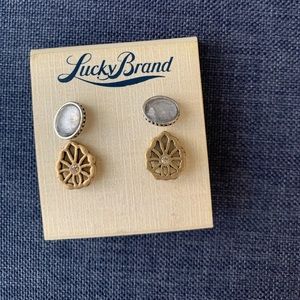 Lucky Brand Stud Set Earrings